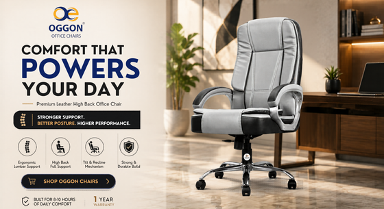 Benefits of Leather High Back Office Chairs | Oggon Chairs