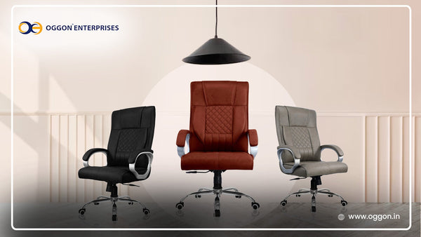 Benefits of Leather High Back Office Chairs | Oggon Chairs