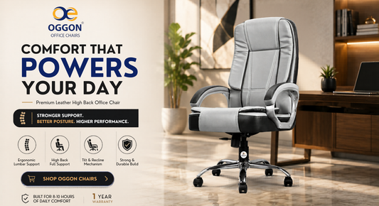 Benefits of Leather High Back Office Chairs | Oggon Chairs