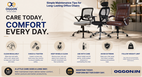 Maintenance Tips for Executive Office Chairs | Oggon Chairs