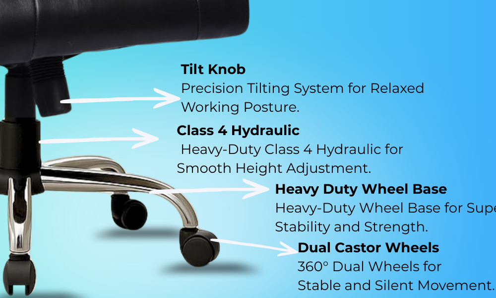 Oggon Marley High Back Executive Leatherette Office Chair