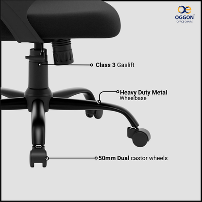 OGGON Ergolux Orthopedic Ergonomic Office Chair – Mesh Back