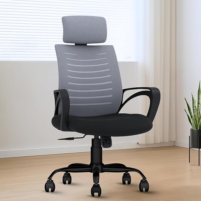 OGGON Irish High Back Ergonomic Mesh Office Chair | Professional Computer Seating
