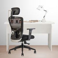 Oggon Victoria Ergonomic Mesh Office Chair with Headrest & 3D Adjustable Armrests