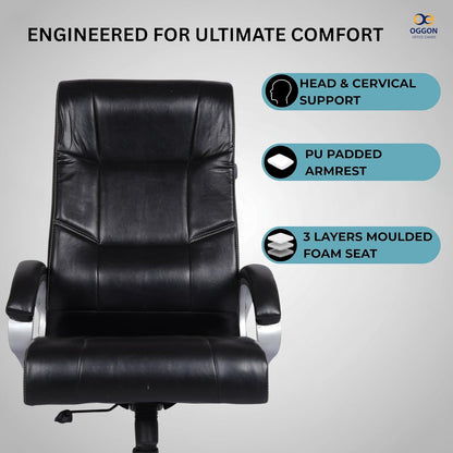 Oggon Marley High Back Executive Leatherette Office Chair