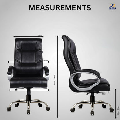 Oggon Marley High Back Executive Leatherette Office Chair