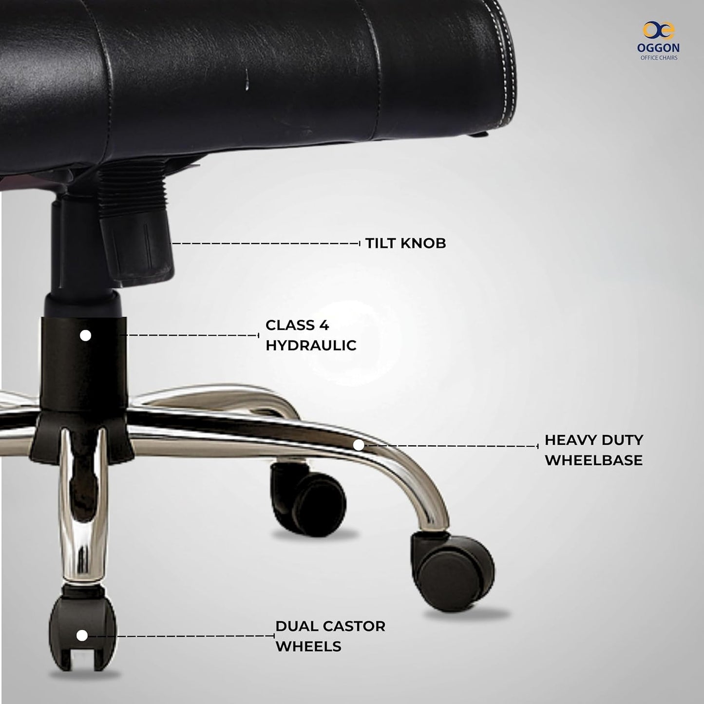 Oggon Marley High Back Executive Leatherette Office Chair