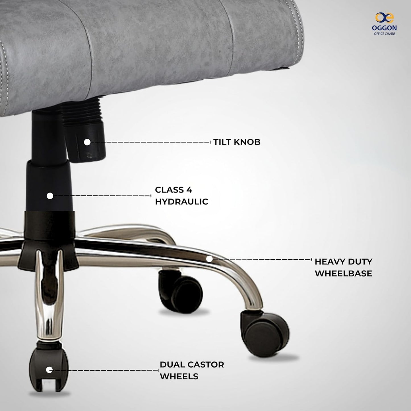 Oggon Marley High Back Executive Leatherette Office Chair