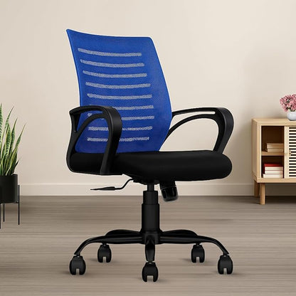 Oggon Irish ergonomic mid back mesh chair for small offices and coworking desks
