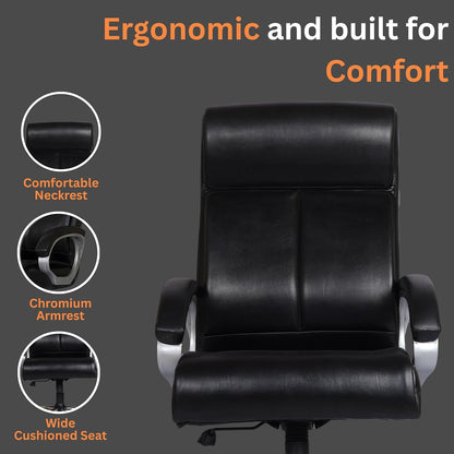 Oggon Rios High Back Executive Leatherette Office Chair