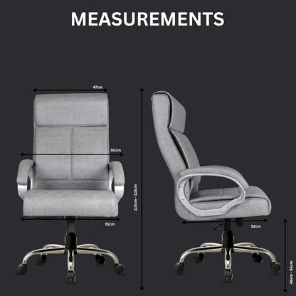 Oggon Rios High Back Executive Leatherette Office Chair